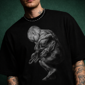 Camiseta entre útero y tumba