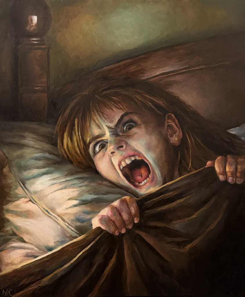 El miedo dormía en mi cama