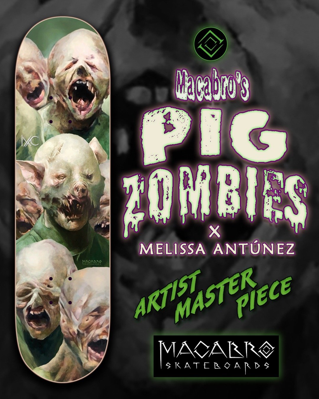 Tabla Pig Zombies